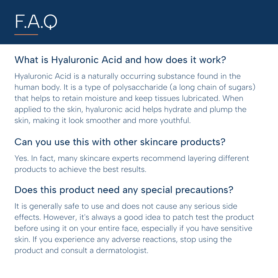 Hyaluronic Acid Moisturiser